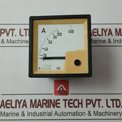 Automatic Electric Analog Ammeter 0-100/600A