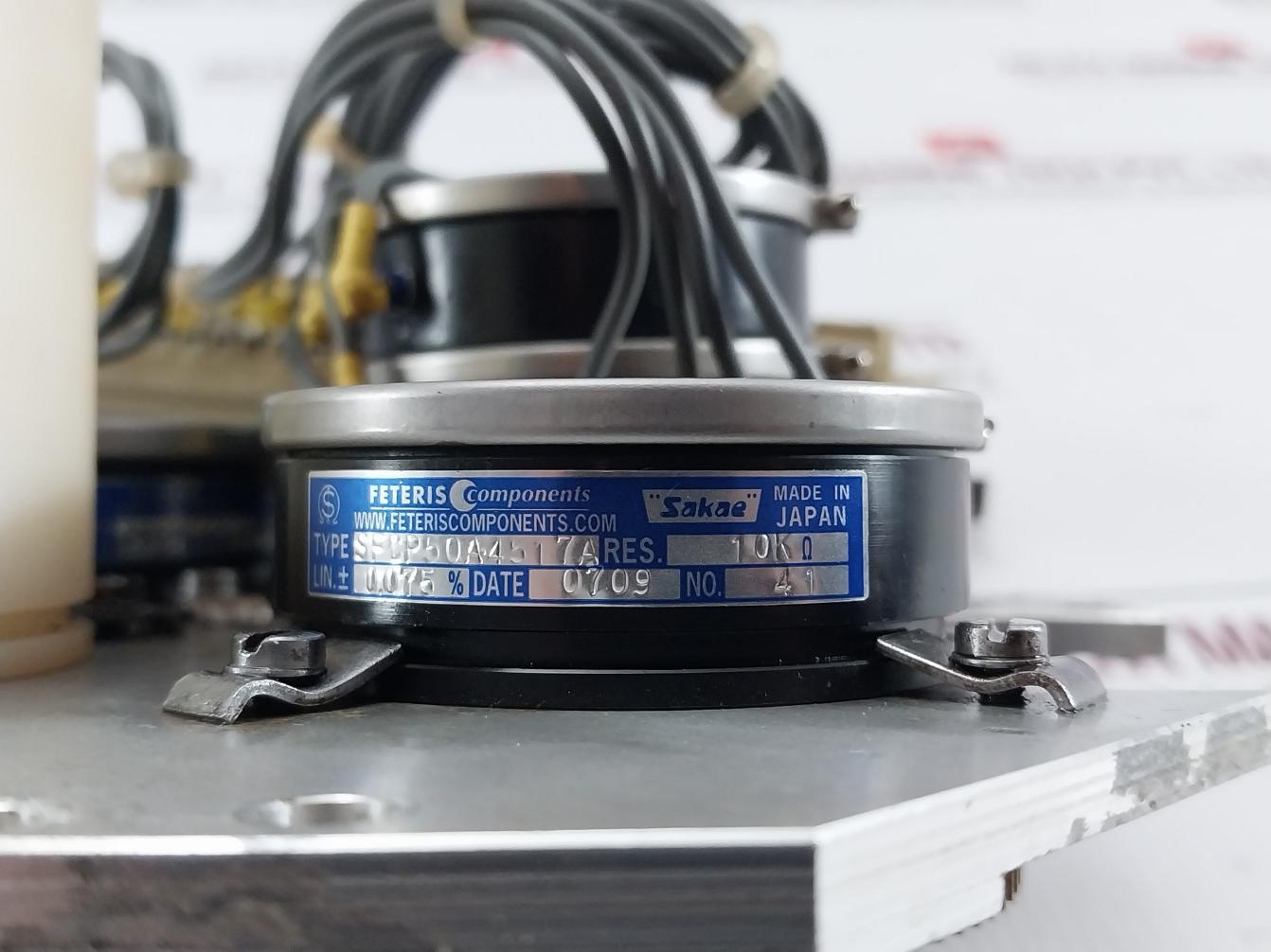 Automation Control Assembly W/ Sakae Sfcp50A4517A Potentiometer