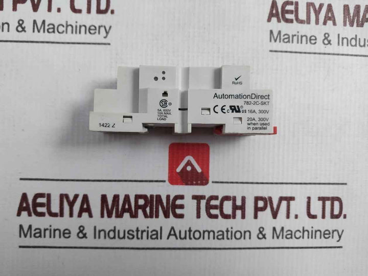 Automation Direct 782-2C-skt Relay Socket 600V 20A