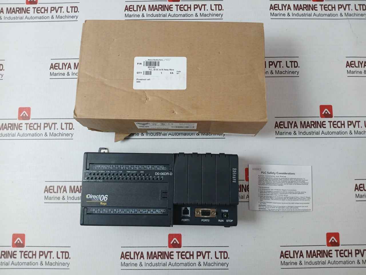 Automation Direct D0-06Dr-d Directlogic 06 Plc I/O Module 16 Relay Micro 50-60Hz