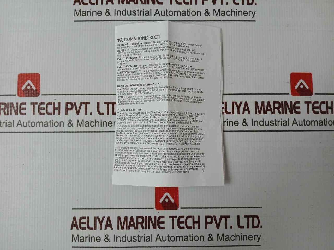 Automation Direct D0-06Dr-d Directlogic 06 Plc I/O Module 16 Relay Micro 50-60Hz