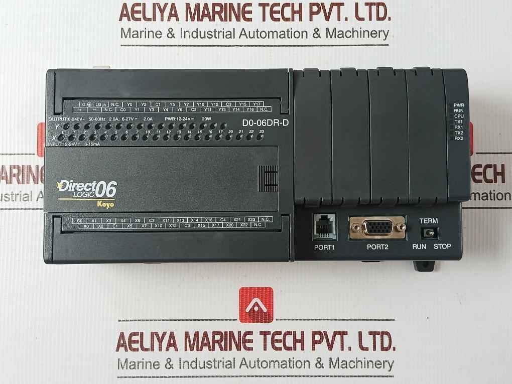 Automation Direct D0-06Dr-d Directlogic 06 Plc I/O Module 16 Relay Micro 50-60Hz
