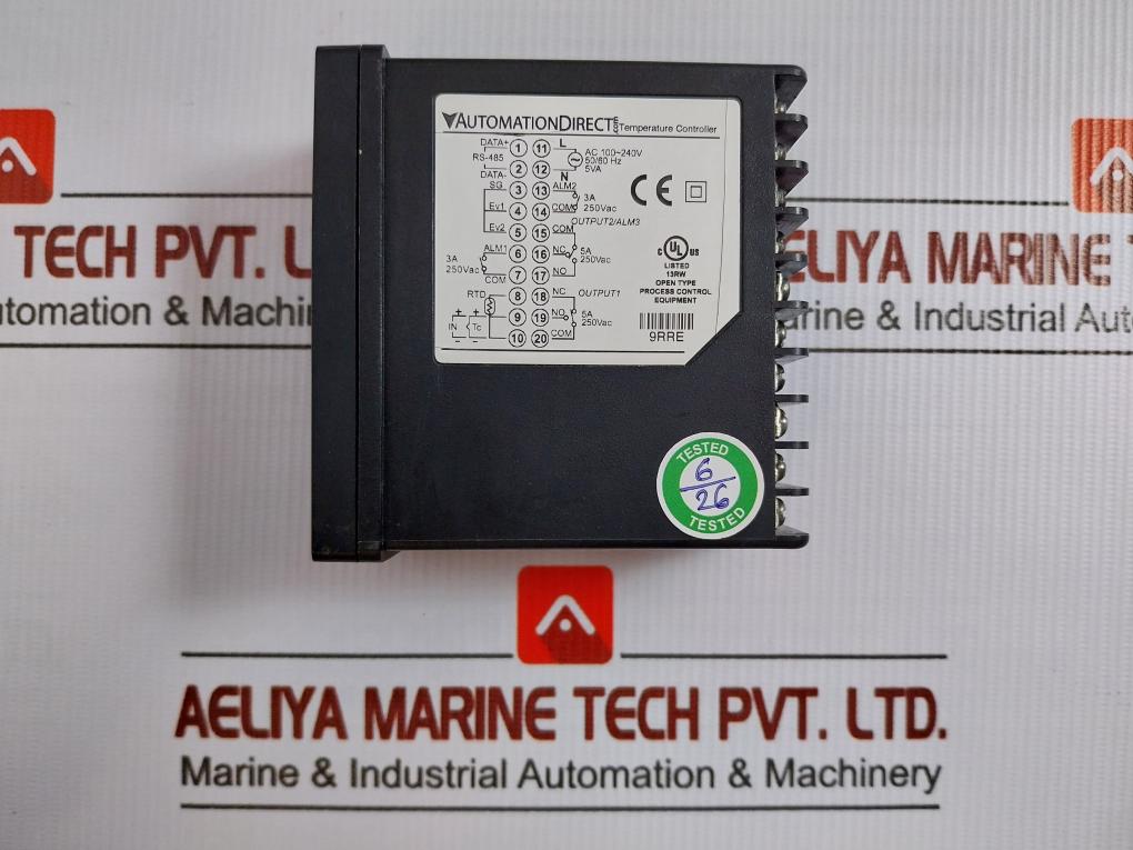 Automation Temperature Controller Ac 100-240V,50/6Hz Sl4896-rre
