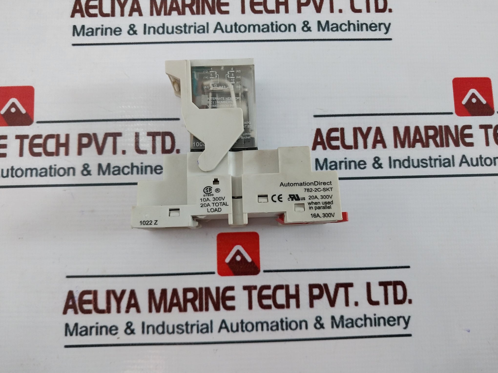 Automationdirect 782-2C-24D Ice Cube Control Relay With Base 782-2C-skt