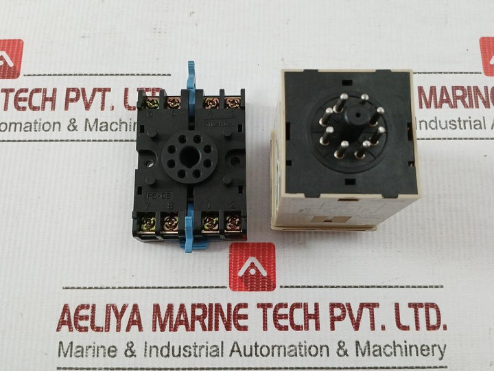 Autonics-0-6-Sec-10A-250Vac-Analog-On-delay-Timer-With-Socket-Ate-6S-208030-10