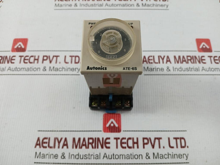 Autonics-0-6-Sec-10A-250Vac-Analog-On-delay-Timer-With-Socket-Ate-6S-208030-2