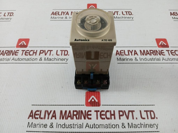 Autonics-0-6-Sec-10A-250Vac-Analog-On-delay-Timer-With-Socket-Ate-6S-208030-3
