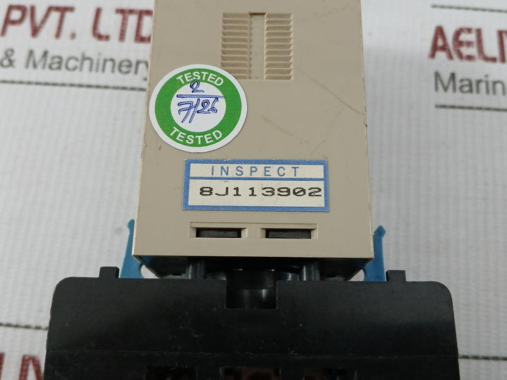 Autonics-0-6-Sec-10A-250Vac-Analog-On-delay-Timer-With-Socket-Ate-6S-208030-8