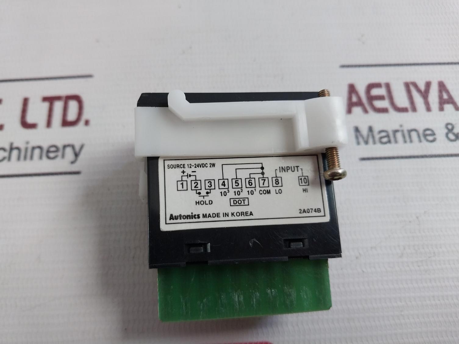 Autonics 2A074B Digital Display Unit 12-24 Vdc 2W