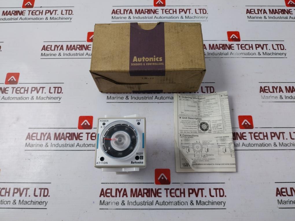 Autonics At11Dn Multi Function Timer 0-5 Min 250Vac, 5A – Aeliya Marine ...