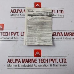 Autonics At11Dn Multi Function Timer 0-5 Min 250Vac, 5A