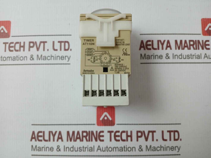 Autonics At11Dn Timer Relay 0-10 Min 100-240Vac/24–240Vdc