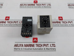 Autonics At8N Multi-function Analog Timer 250Vac Contact 100-240Vac Input
