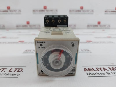 Autonics At8N Multi-function Analog Timer 250Vac Contact 100-240Vac Input