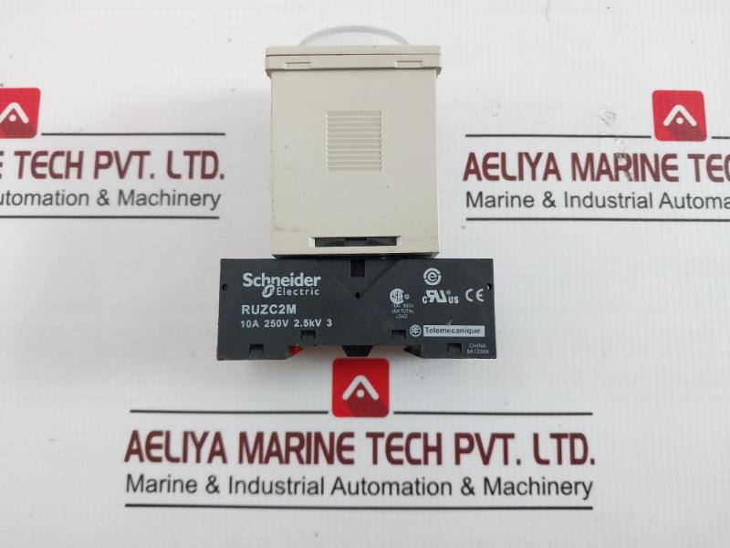 Autonics At8N Multi-function Analog Timer 250Vac Contact 100-240Vac Input