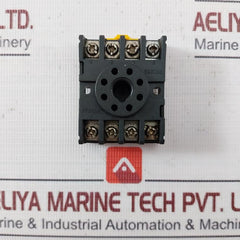 Autonics At8N Multi-function Analog Timer W/ Base 0-5 Sec 250Vac 100-240Vac