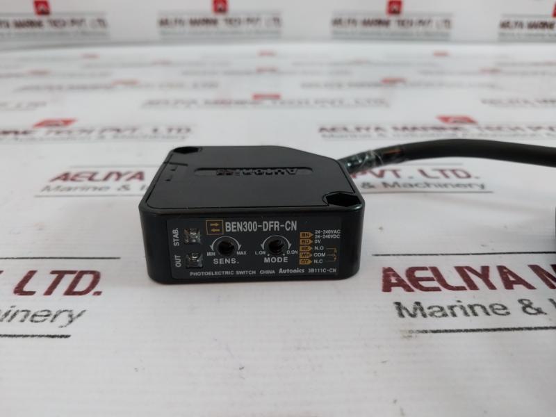 Autonics Ben300-dfr-cn Photoelectric Switch 24-240Vac/Vdc