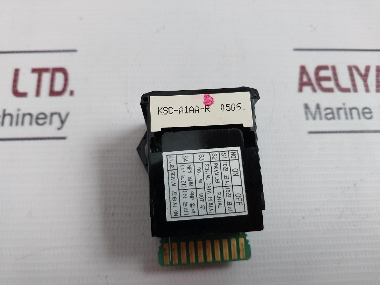 Autonics Disa-rn Segment Red Led Display Dc12-24V