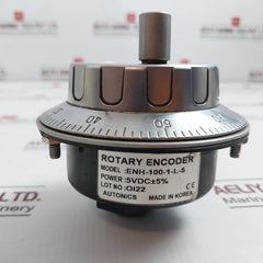 Autonics Enh-100-1-l-5 Rotary Encoder 0-90, 5Vdc Tolerance 5%