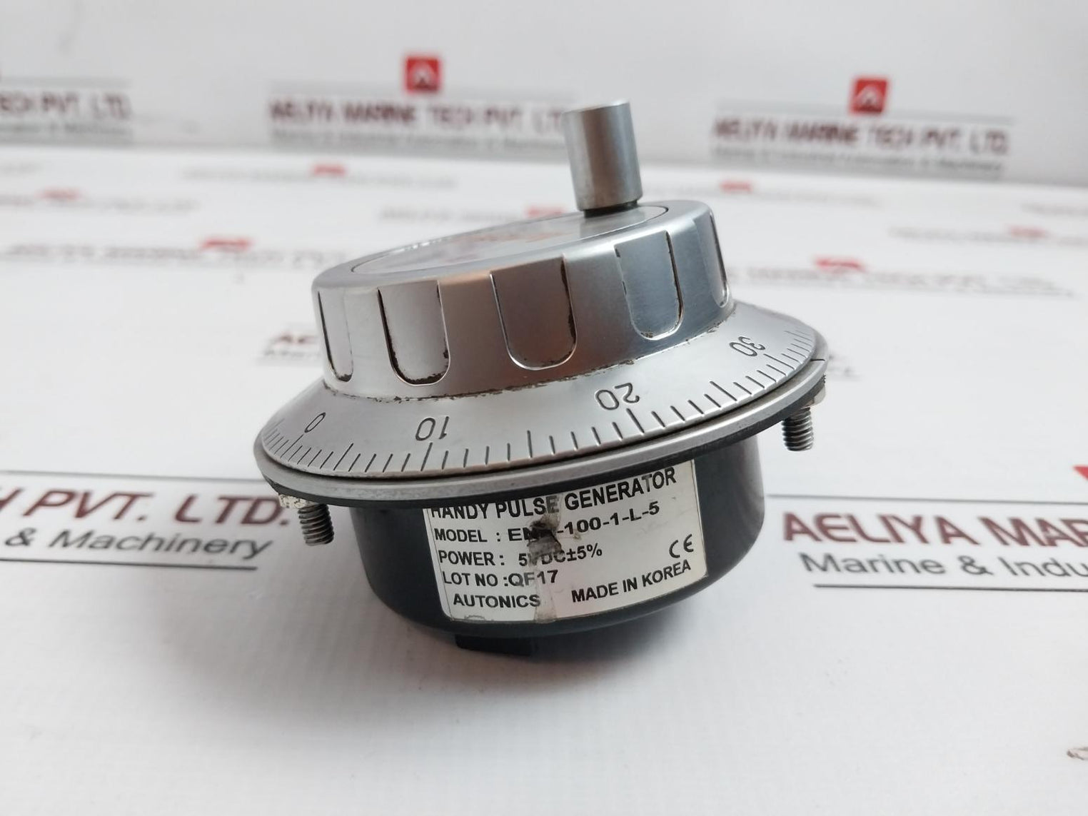 Autonics Enh-100-1-l-5 Rotary Encoder 5Vdc Tolerance 5%, 0-90