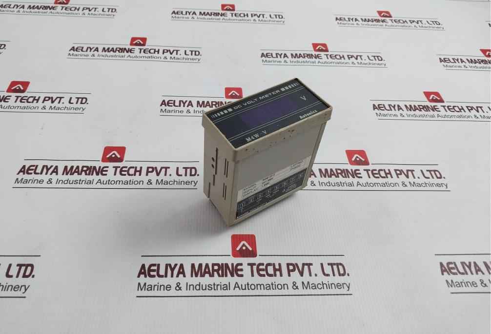 Autonics M4W-dv-2 Dc Volt Meter 50/60Hz 4Va 100-240Vac