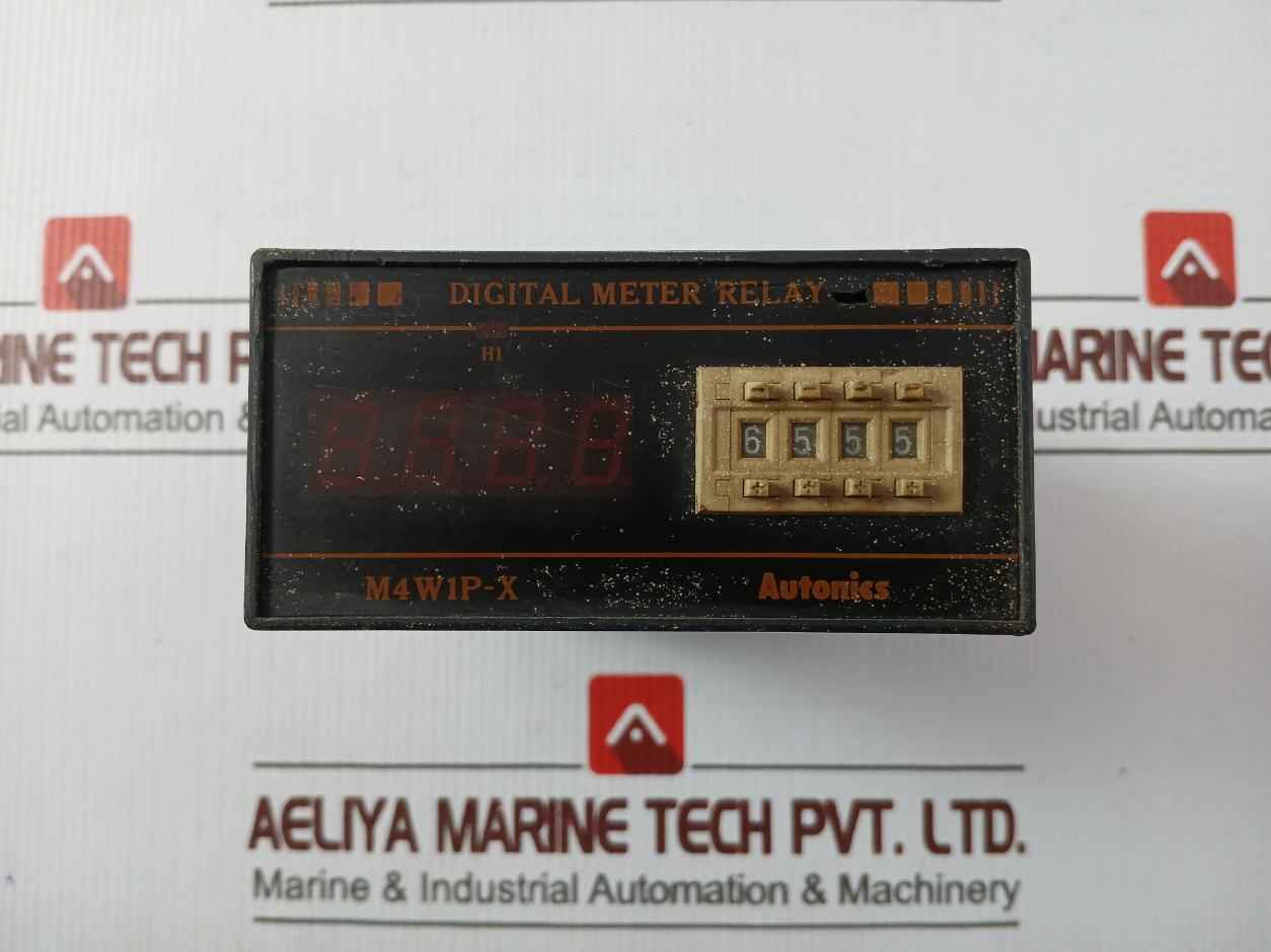 Autonics M4W1P-dv-4 Digital Meter Relay Ac 250V 2A