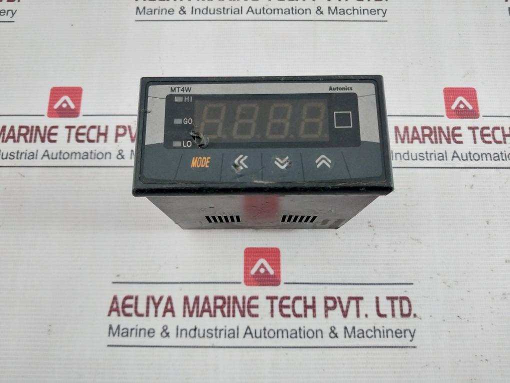 Autonics Mt4W-av-40 Digital Panel Meter With Diverse Dc4-20Ma