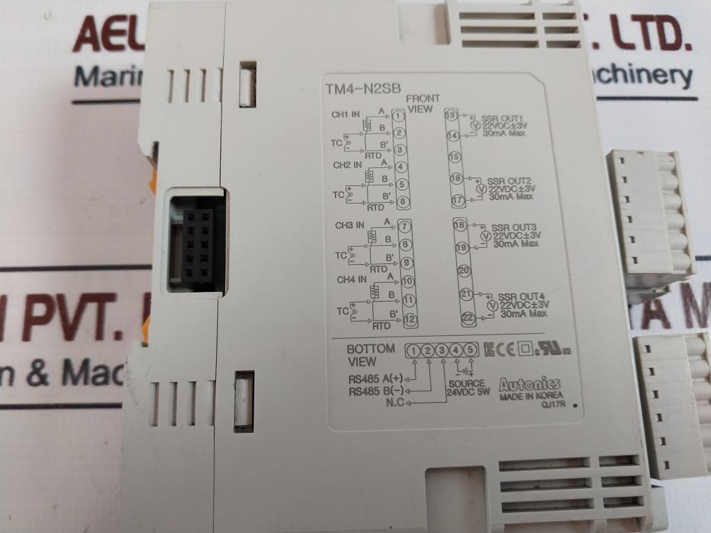 Autonics Tm4-n2sb Temperature Control Module 24vdc