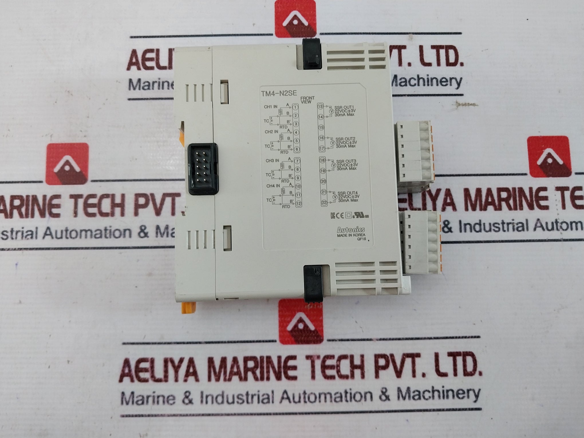 Autonics Tm4-n2se 4-channel Expansion Module Pid Temperature Controller