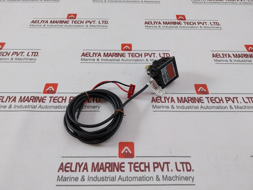 Autonics Psa-v01 Npt 1/8" Digital Pressure Sensor 2 Meter 12-24Vdc -101.3 Kpa