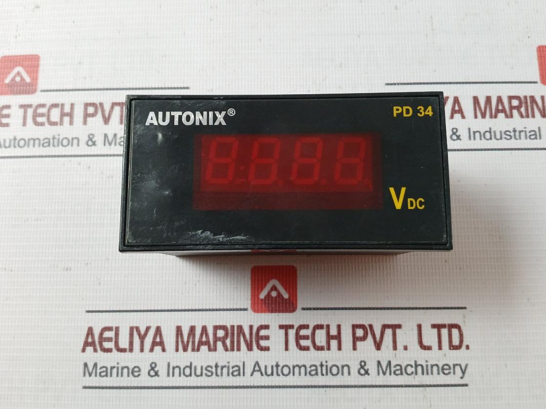 Autonix Pd 34 Digital Panel Meter Vdc