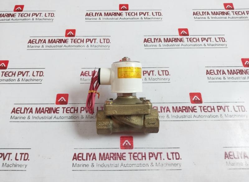 Autosigma Hpw2120A Solenoid Valve Ac220V 50/60Hz 3/4