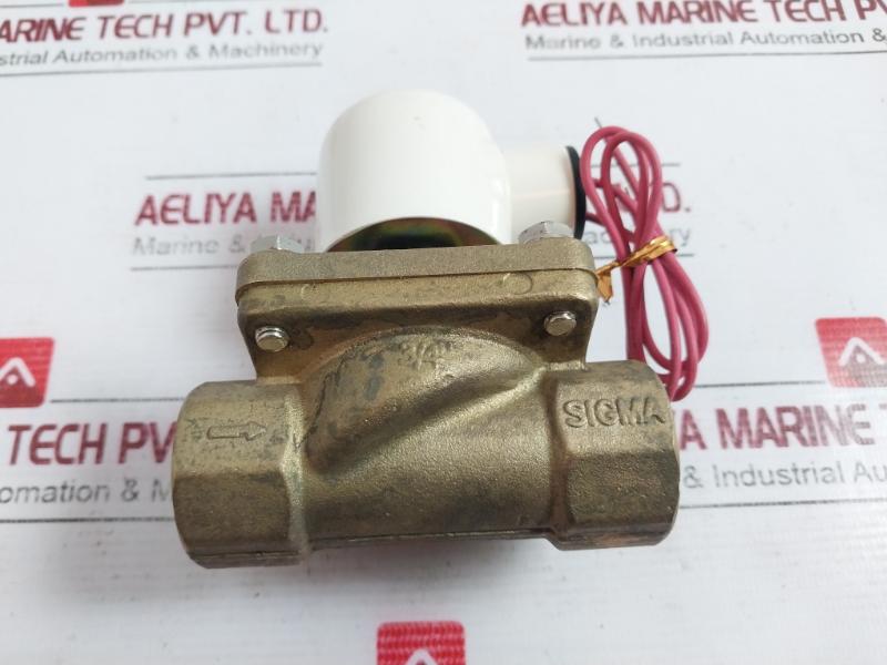 Autosigma Hpw2120A Solenoid Valve Ac220V 50/60Hz 3/4