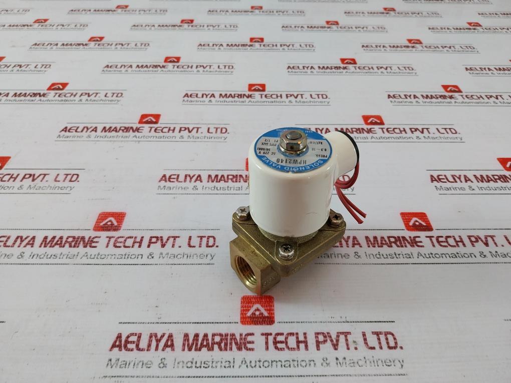 Autosigma Hpw2140 Solenoid Valve 220v Ac Kgf/cm2 Pt 1/2 Pipe Size