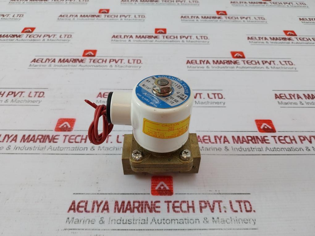 Autosigma Hpw2140 Solenoid Valve 220v Ac Kgf/cm2 Pt 1/2 Pipe Size