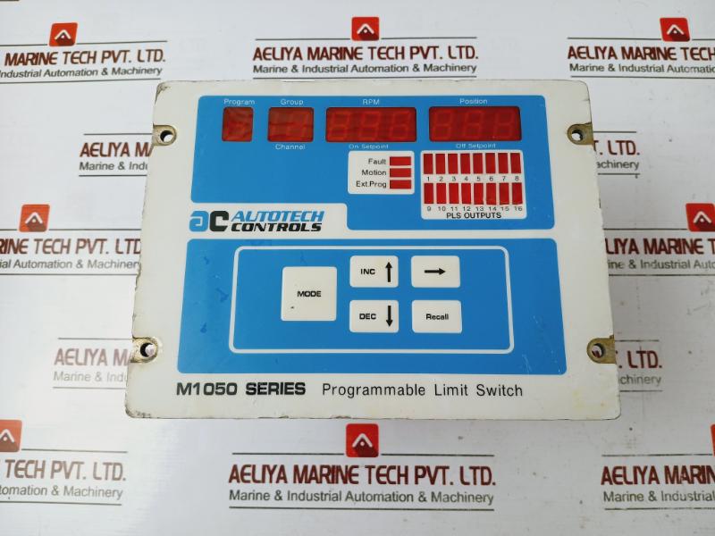 Autotech Controls Sac-m1051-010 Programmable Limit Switch M1050 Series