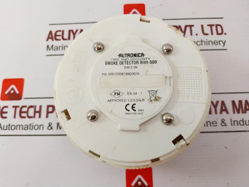 Autronica 0001200818900629 Bhh-500 Smoke Detector