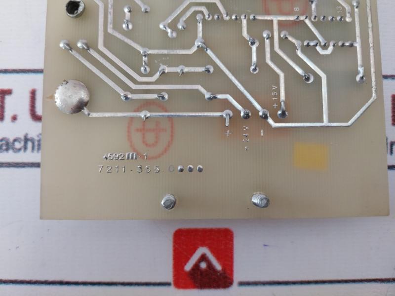 Autronica 4592m-1 Signal/control Module With Phoenix Contact Terminal Block