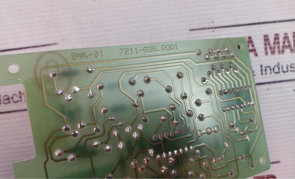 Autronica 7211-636.0001 Printed Circuit Board Bnk-31