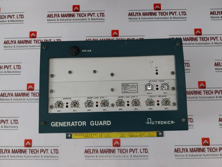 Autronica Ak-35/4 Generator Guard 220-440v