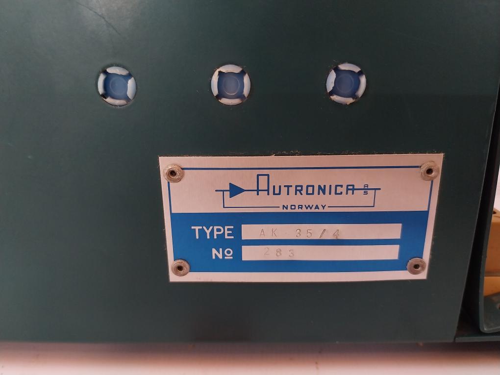 Autronica Ak-35/4 Generator Guard 220-440v