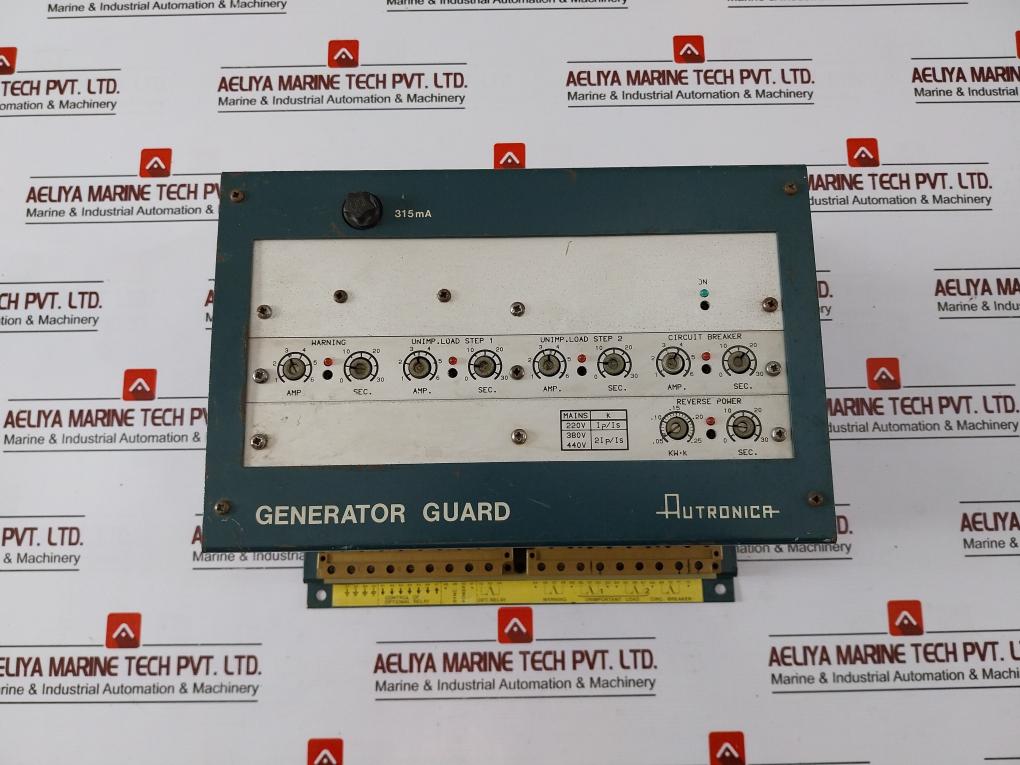 Autronica Ak-35/4 Generator Guard 315Ma