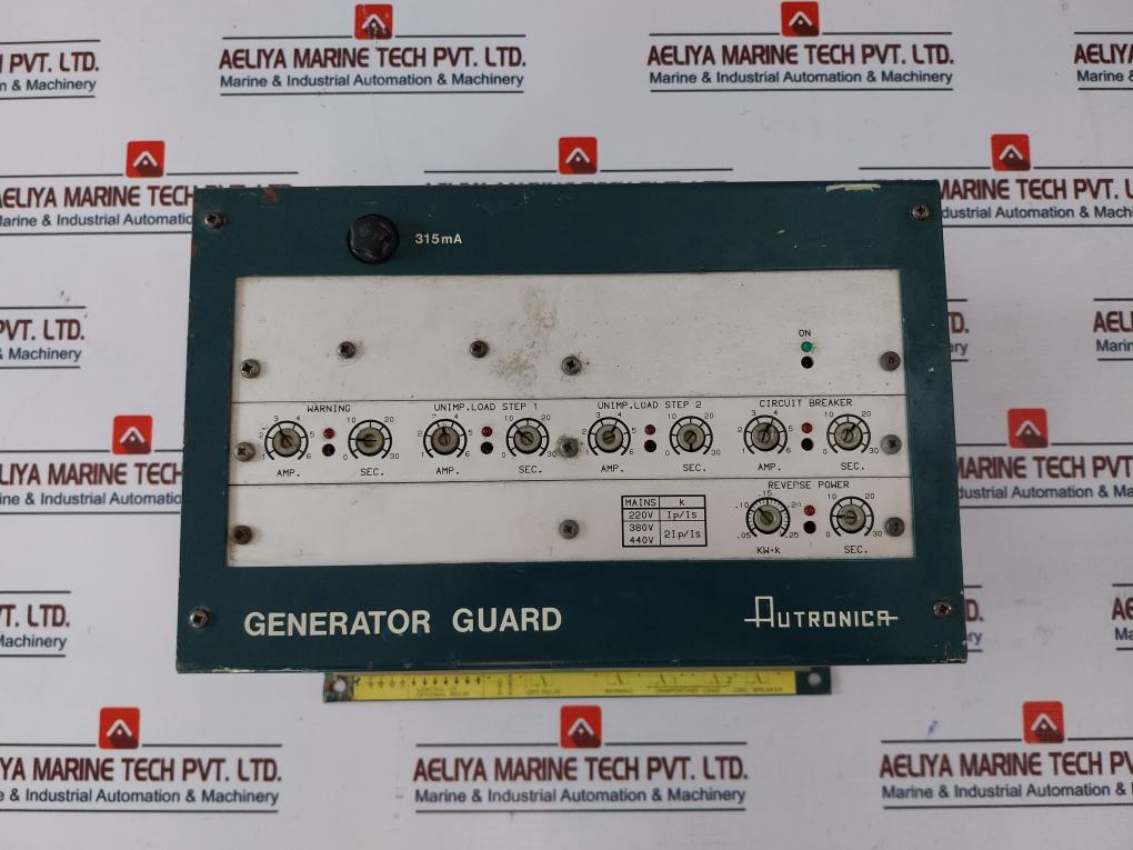 Autronica Ak-35/4, 315Ma Generator Guard
