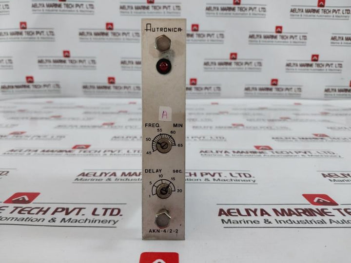 Autronica Ak-38/1 Voltage And Frequency Monitor 7211-567.0000 220/440V