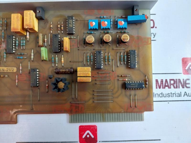 Autronica Akn-21/2 Printed Circuit Board 0.05-0.25 Kw.k 0-30 Sec