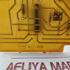 Autronica Aks-21/1 Printed Circuit Board 7255-017.0002 Used