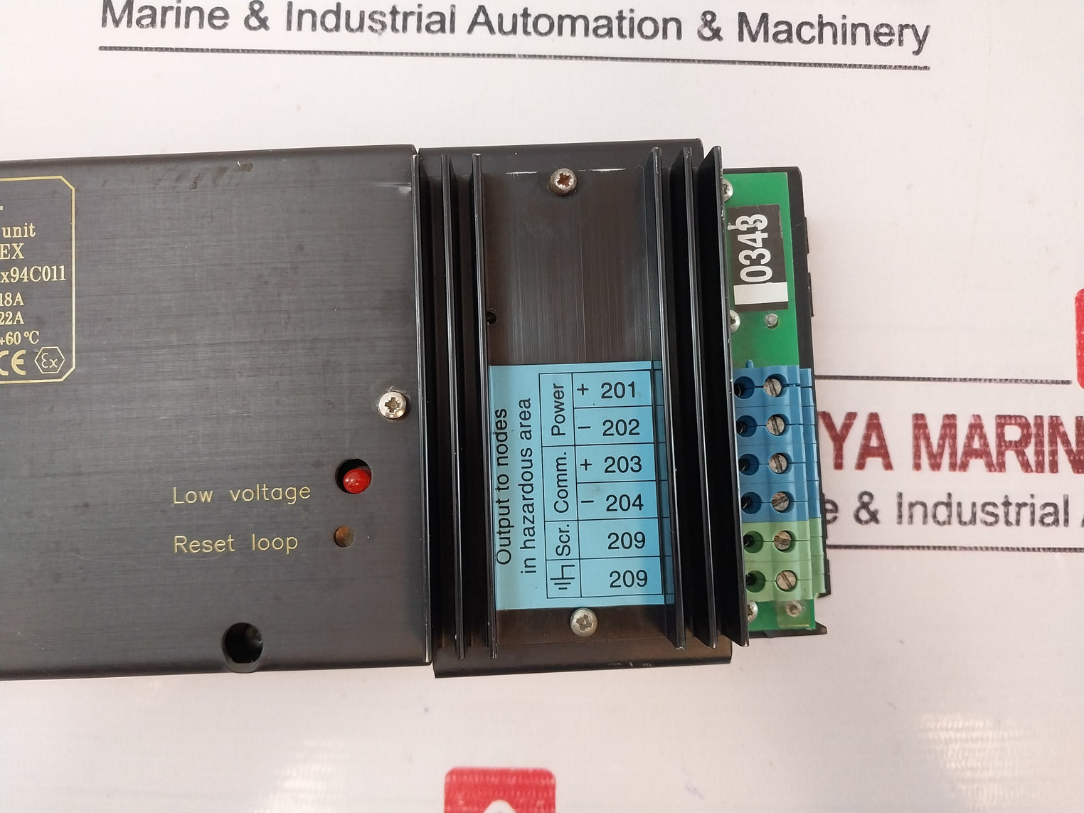 Autronica Al-100B/Rpex Power And Repeater Unit