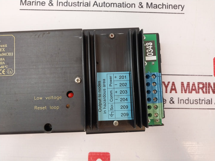 Autronica Al-100B/Rpex Power And Repeater Unit