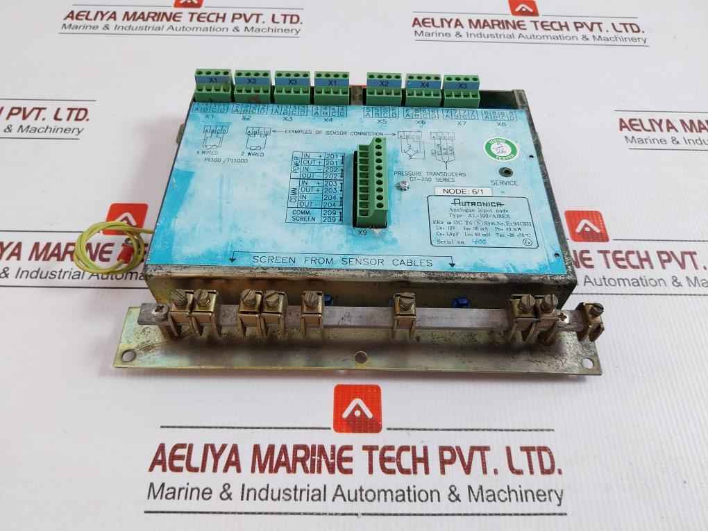 Autronica Analog Input Node Pressure Transducer Module -20 +70°C Al-100/Ai8Ex