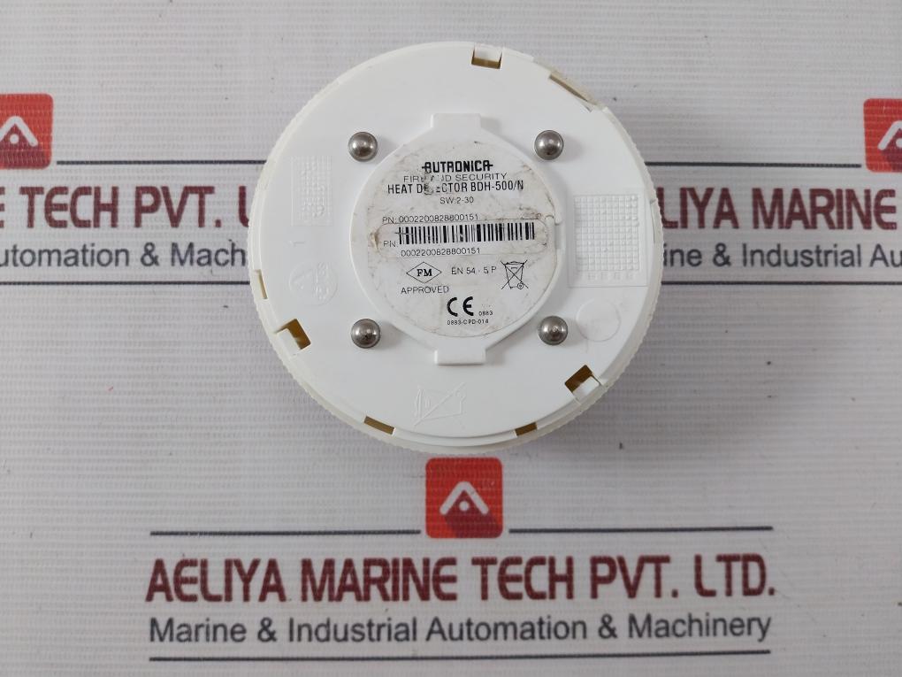 Autronica Bdh-500/N Heat Detector Eex Nl Iib T4 70C En 54-5P
